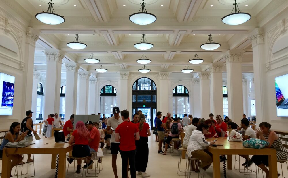Apple Store interior